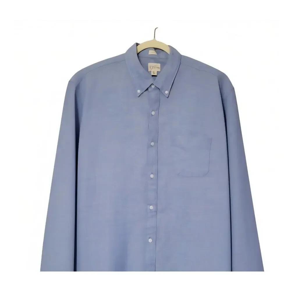 J.Crew Shirt Mens XL 100% Irish Linen Button Down Casual Resortwear Lightweight